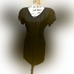 Vintage Albert Nipon black dress size 6 (D2)